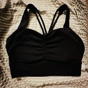 Black Buffbunny  Bloom sports bra,